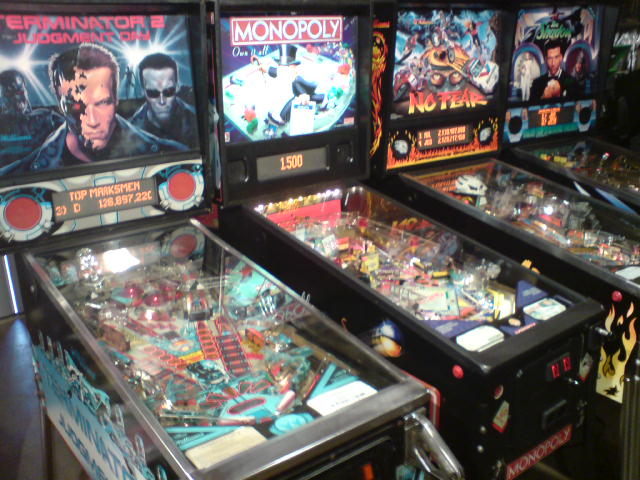 Assorted Pinball Machines